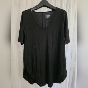 Torrid Black Super Soft Knit Tunic Length Top